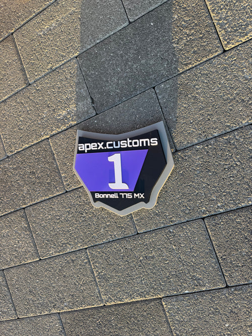 Custom Motocutz Plate Large
