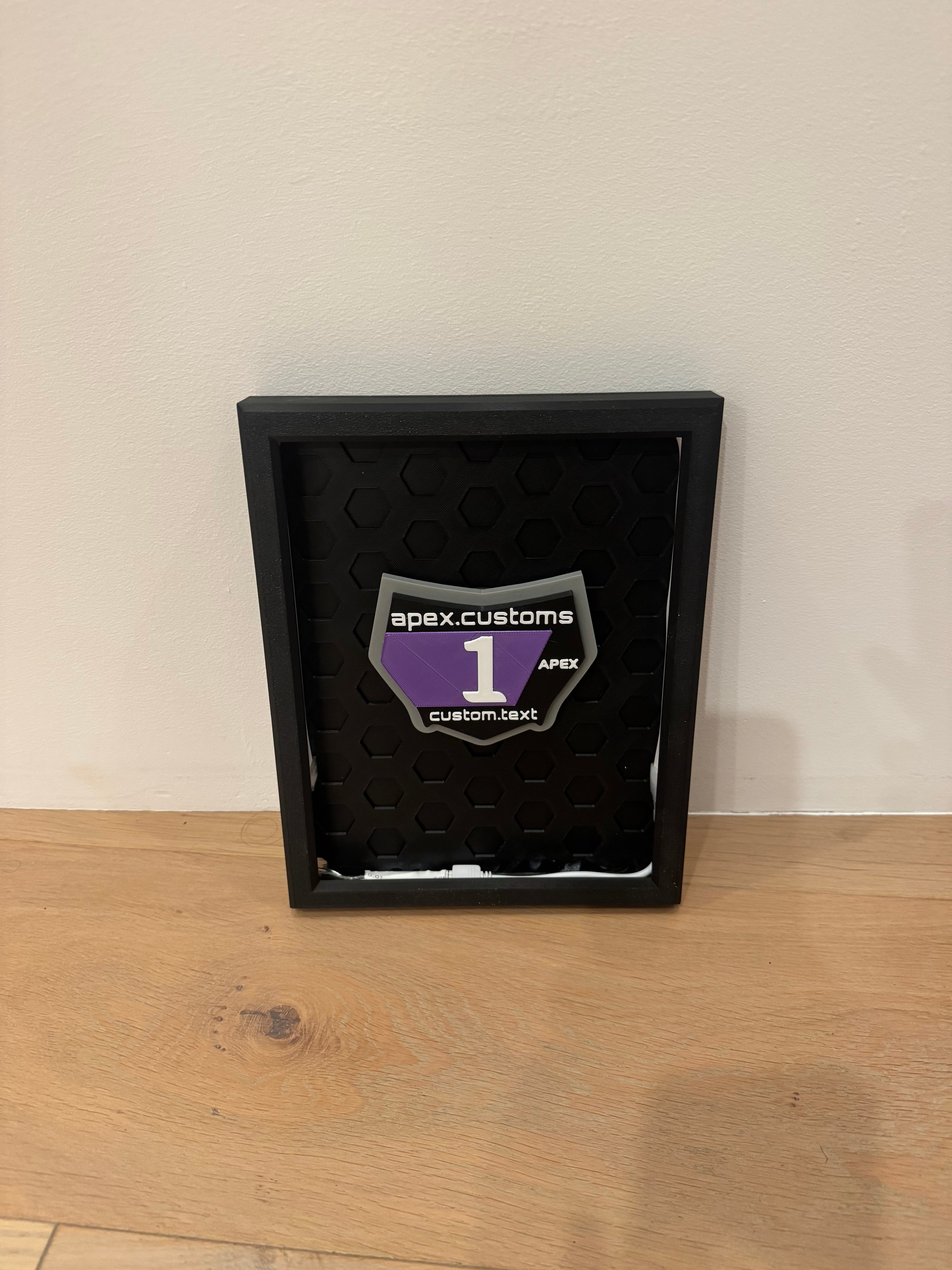 Custom Motocutz Plate Small